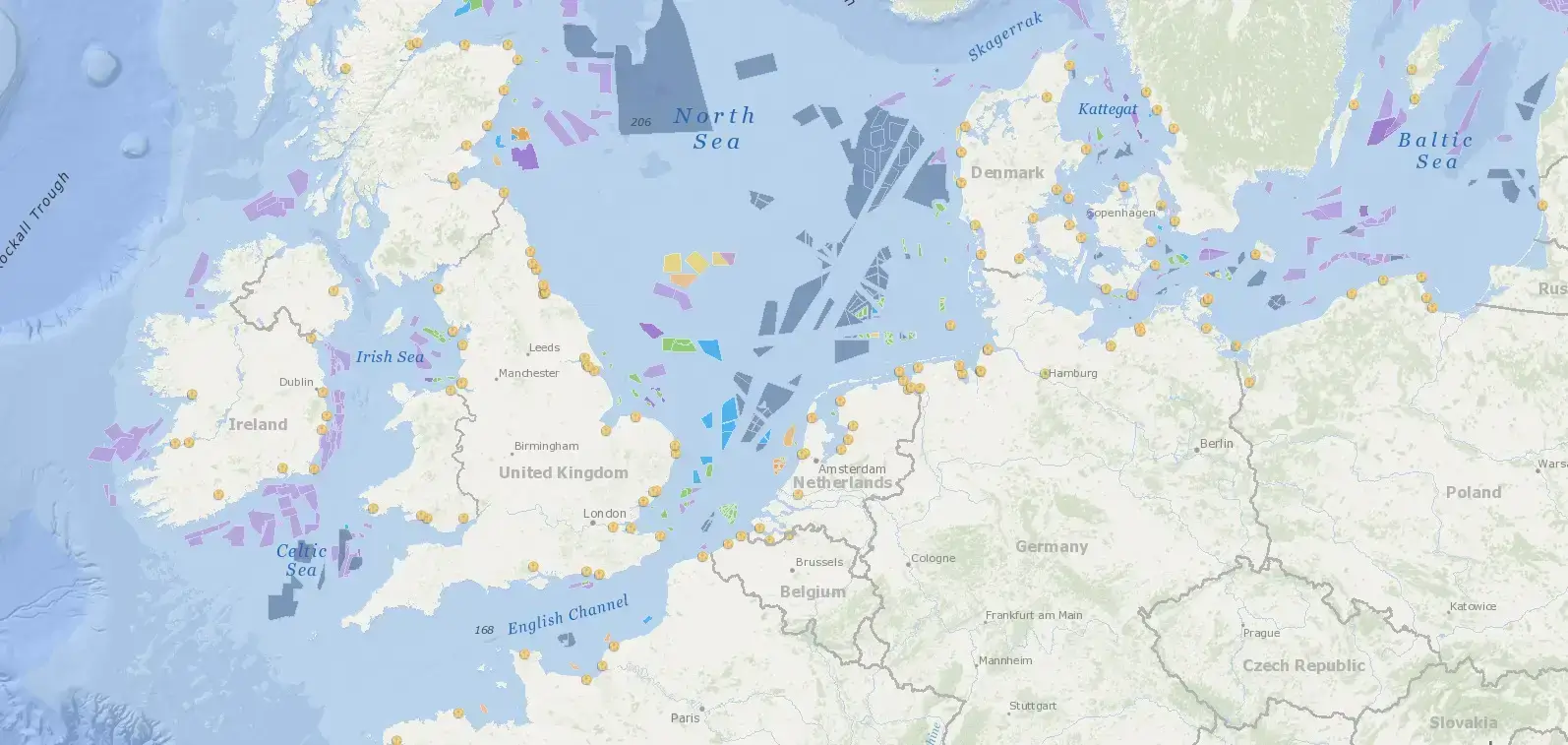 Global Offshore Renewable Map